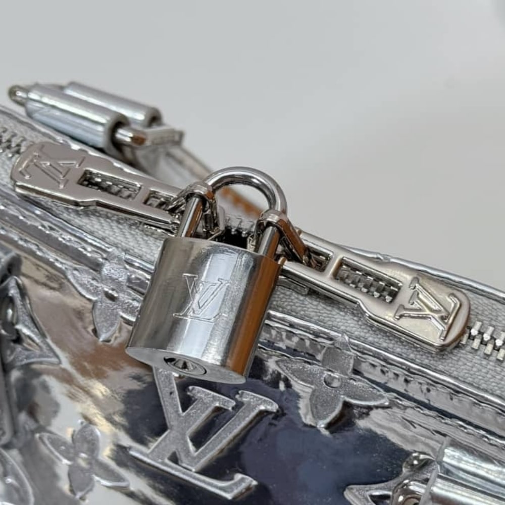 Louis Vuitton Alma BB Silver 23Cm