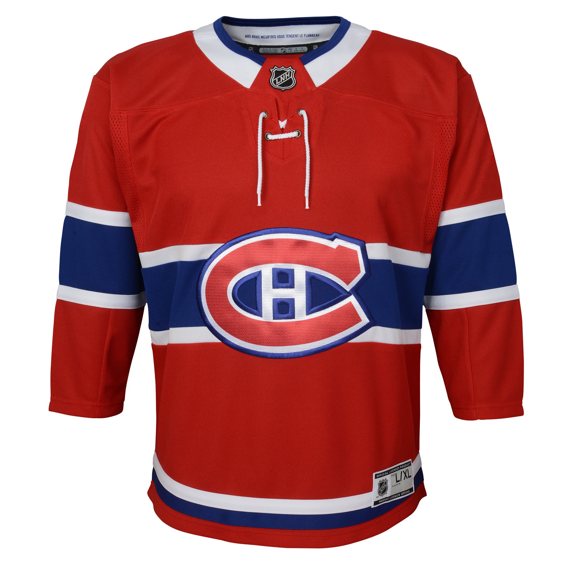Montreal Canadiens Youth Home Premier Jersey – Red