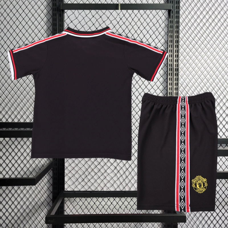 Retro KIDS 1998-99 KIDS Manchester United Away Football jersey retro