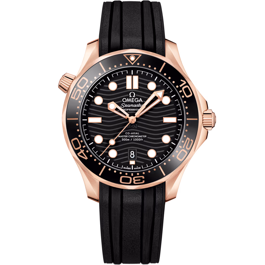 Omega Seamaster Diver 300m, 18k Sedna™ Gold, Ceramic, 42mm 210.62.42.20.01.002