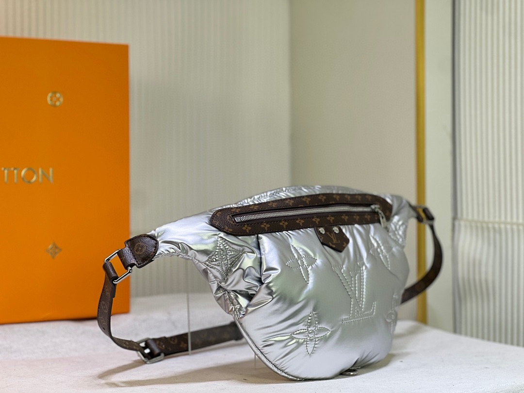 Louis Vuitton Maxi Bumbag Silver 44Cm M20971