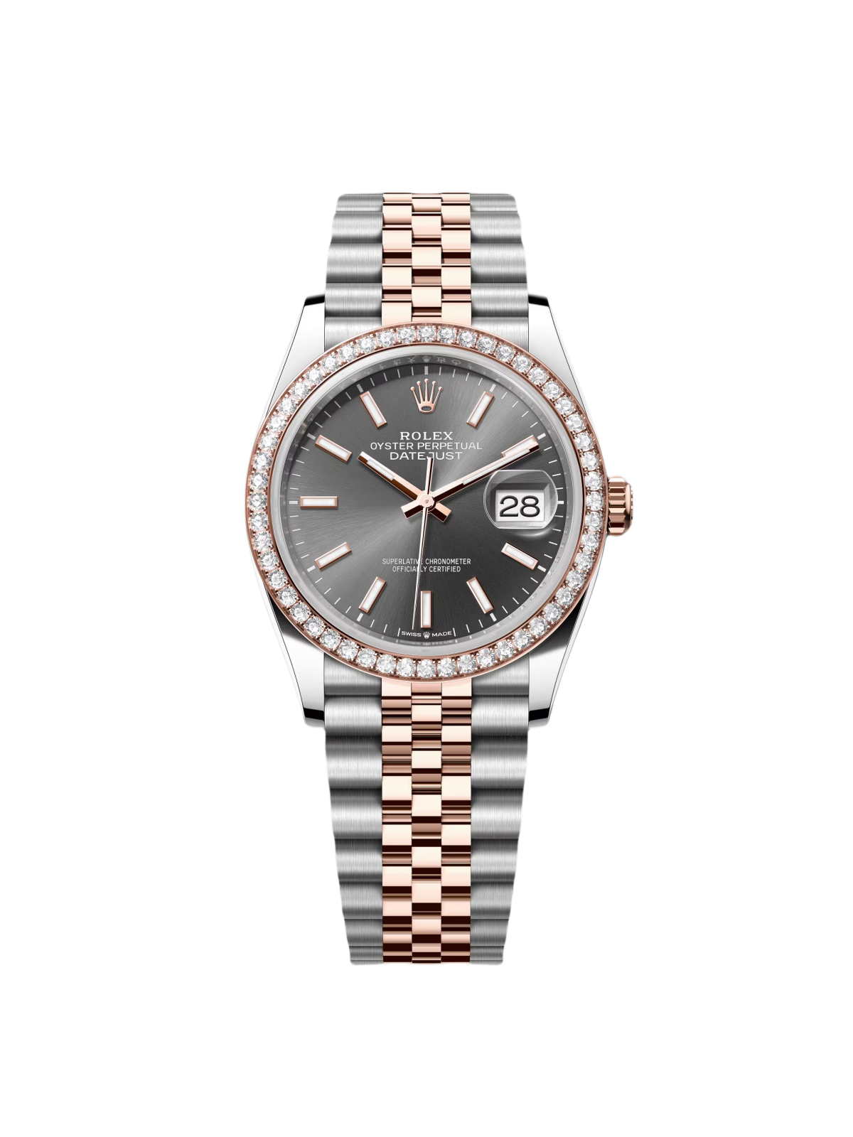 Rolex  Datejust 126281RBR  Slate Dial 36mm