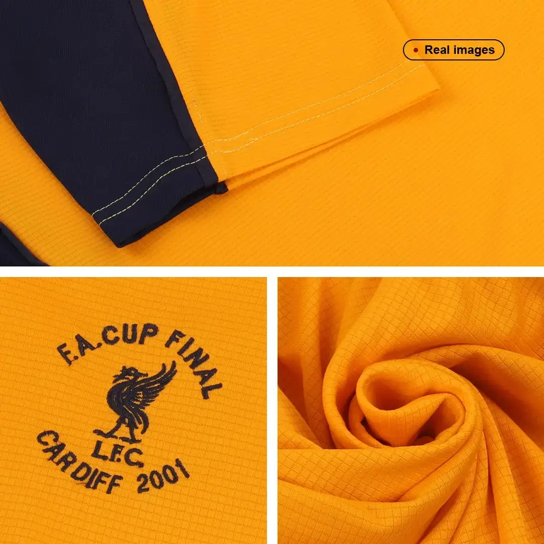 Liverpool 2000/01 Away Retro Soccer Jersey