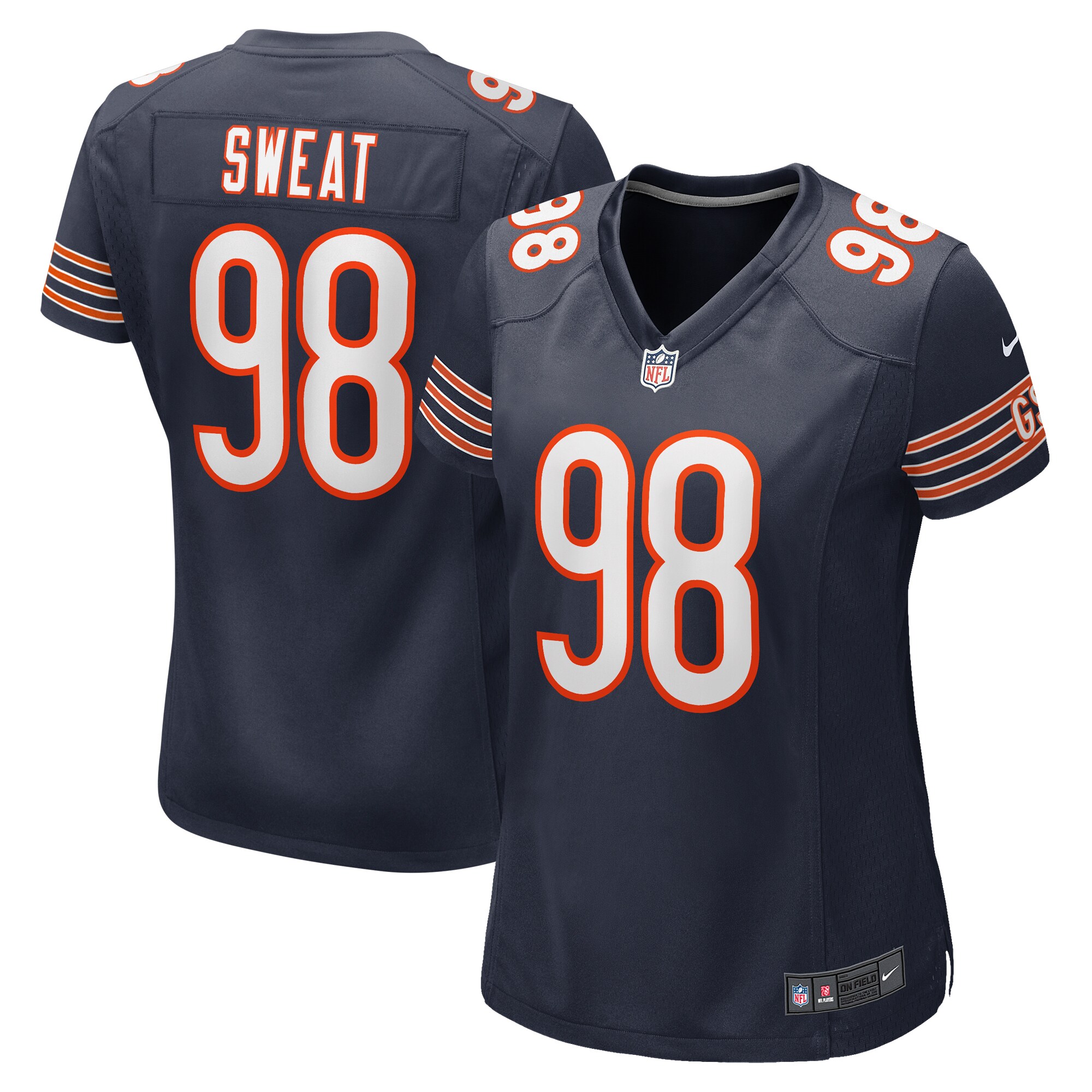 Montez Sweat Chicago Bears Nike Women's  Game Jersey -  Navy