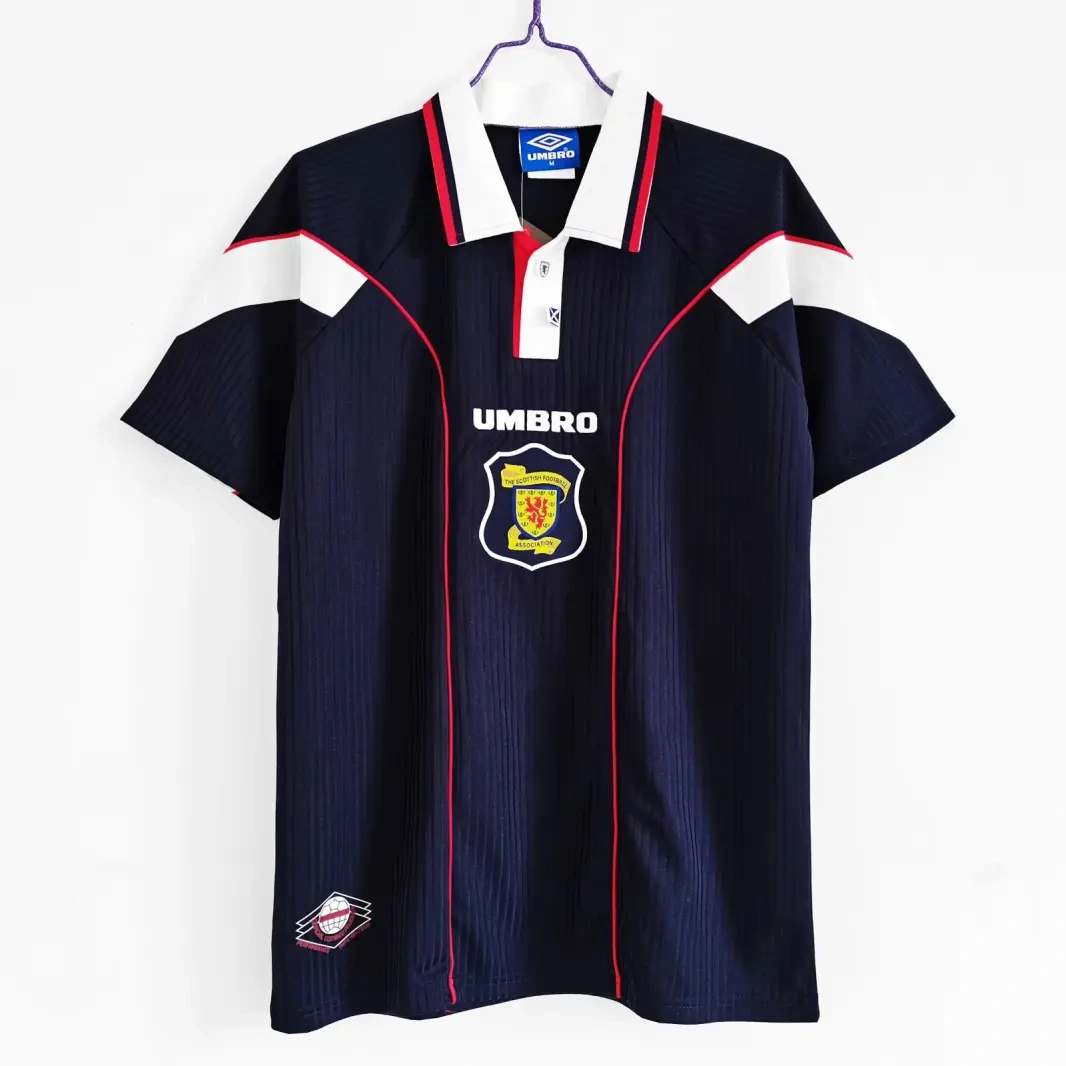 retro 1996-98 Scotland home retro football jersey Fan version