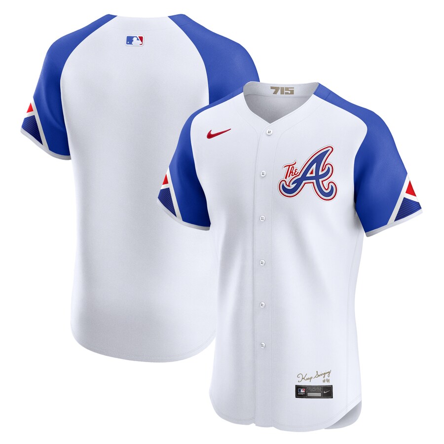 Atlanta Braves City Connect Elite Jersey White