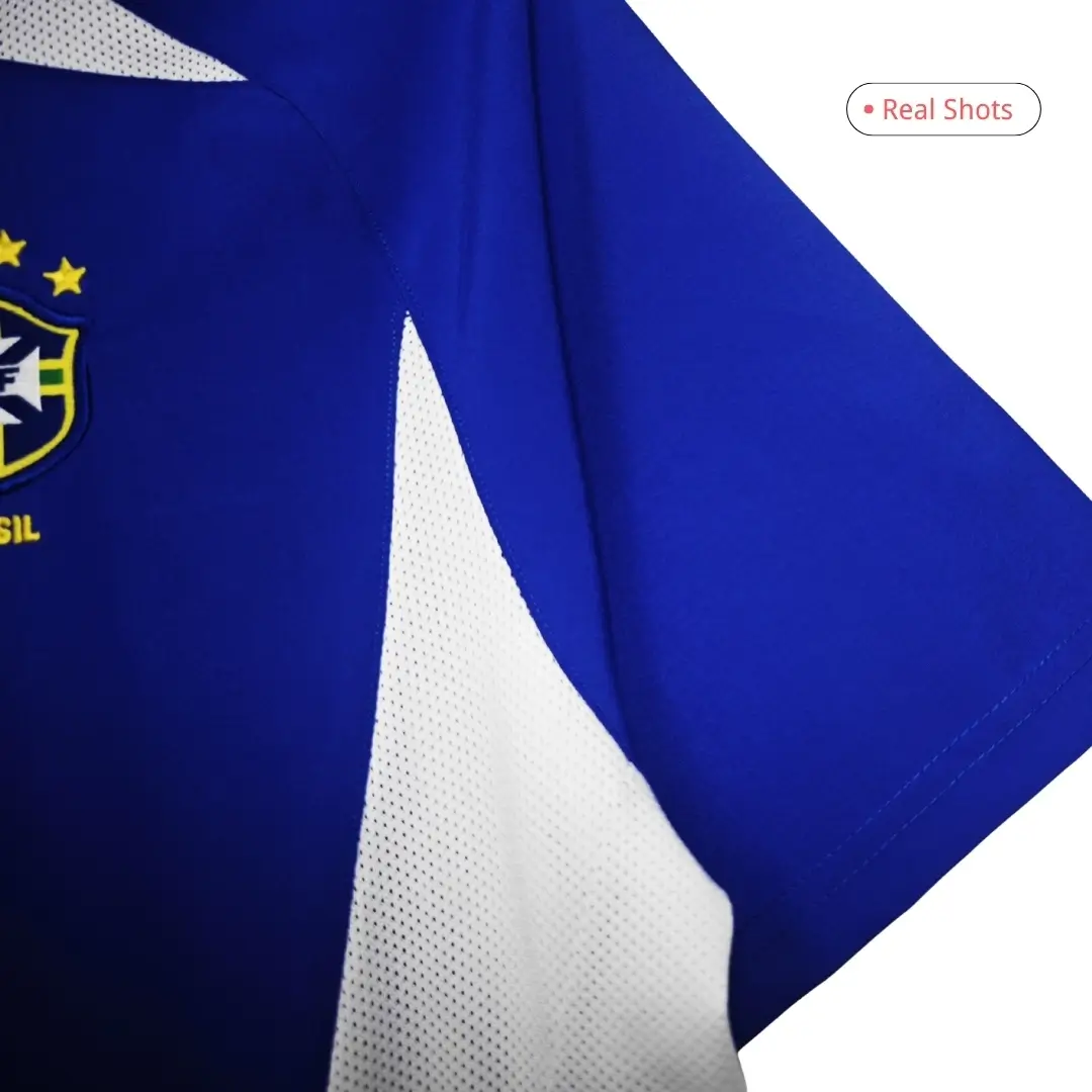 Brazil 2002 Away Retro Football Jersey