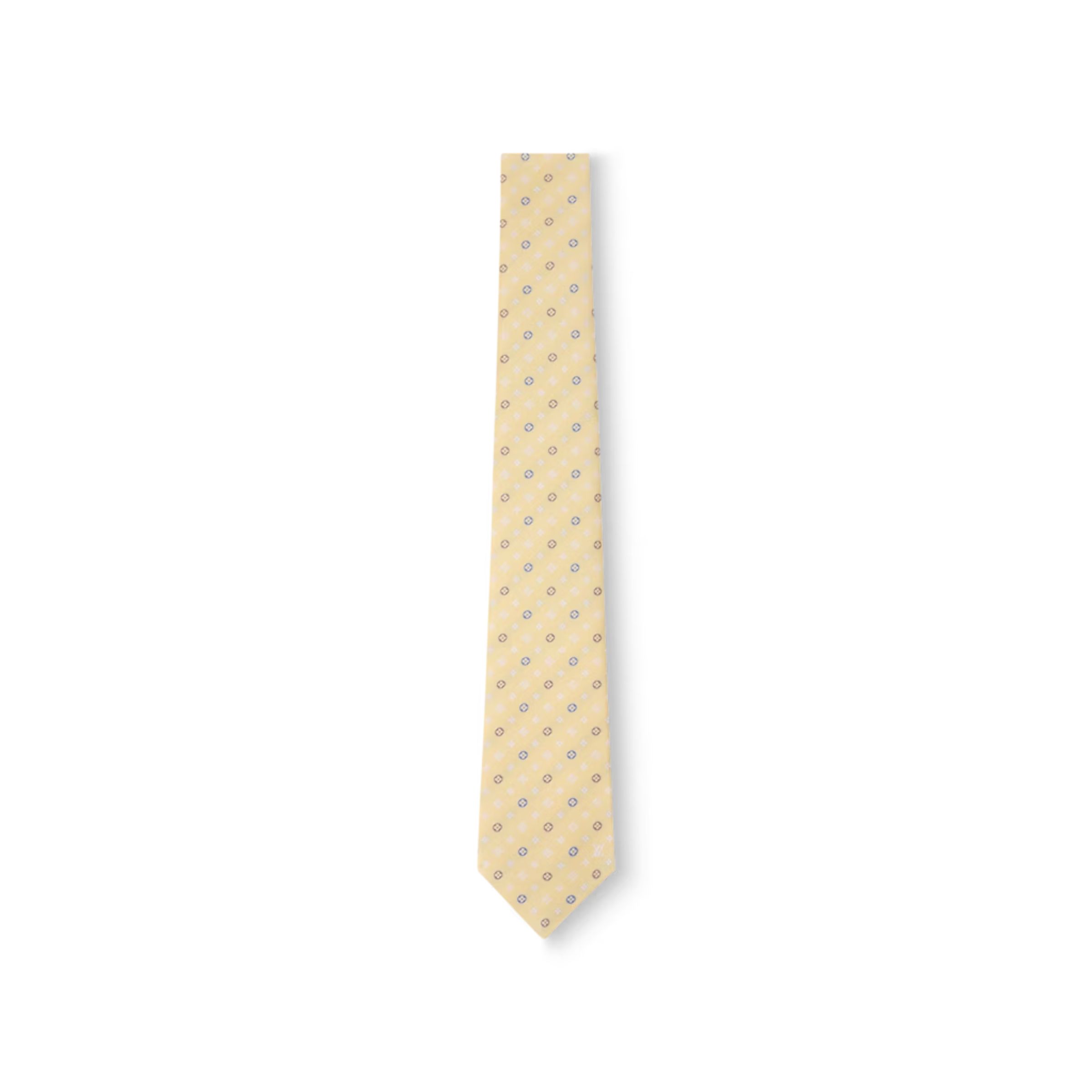 Louis Vuitton Monogram Flower Tie – Yellow M98097