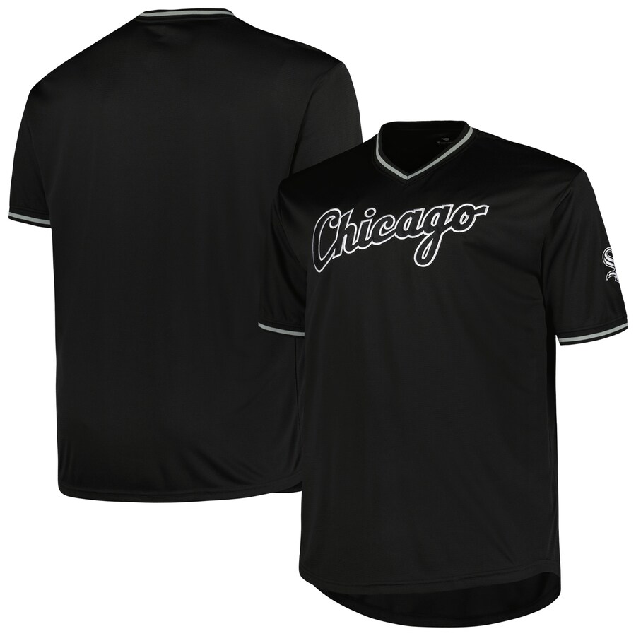 Chicago White Sox Profile Big&Tall Pop Fashion Jersey Black