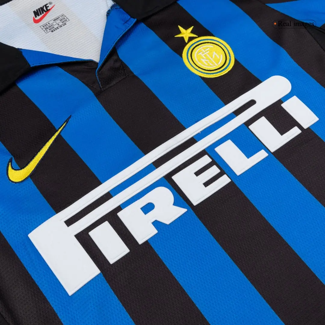 Inter Milan 1998/99 Home Retro Football Jersey