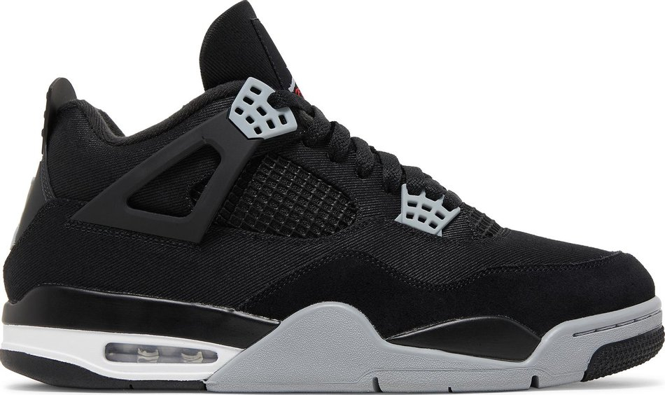 Air Jordan 4 Retro Black Canvas DH7138-006
