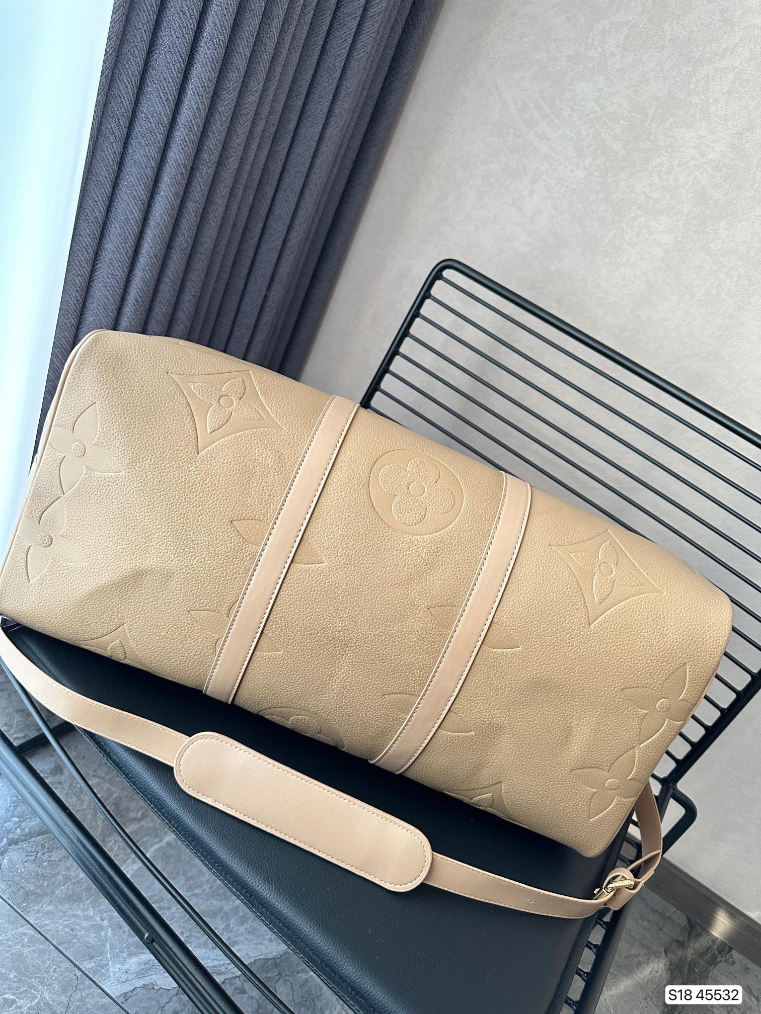 Louis Vuitton Keepall Beige 45Cm M46114