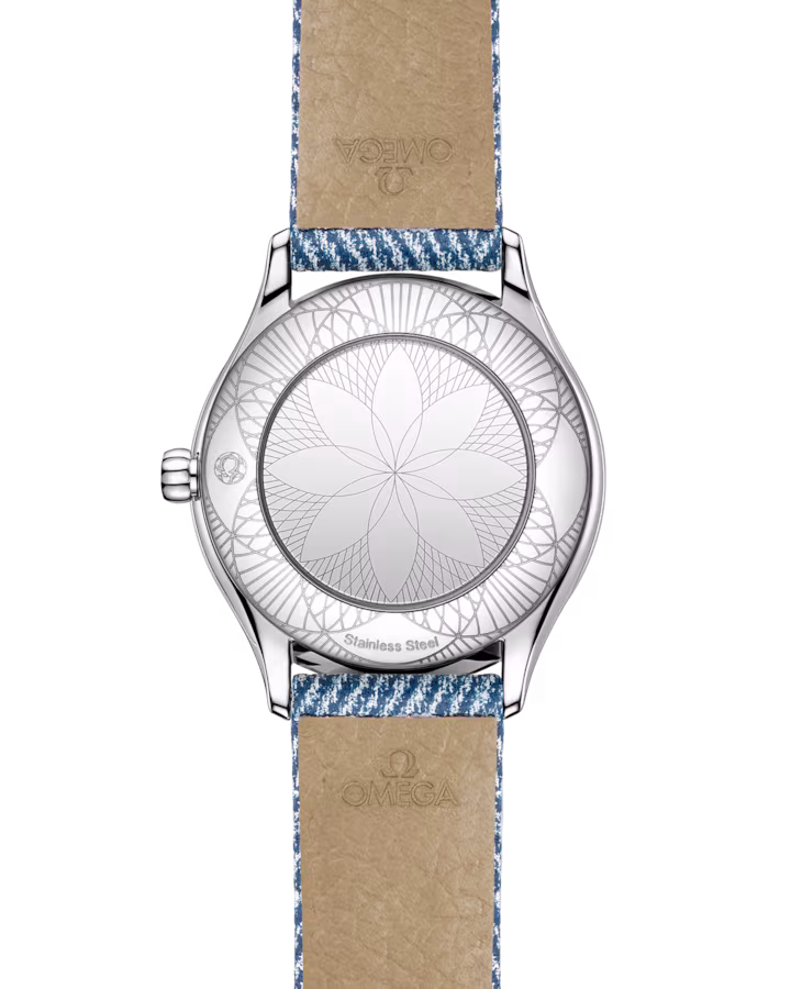 Omega De Ville Mini Trésor 26mm White Dial with Diamonds Stainless Steel Strap 428.17.26.60.04.009