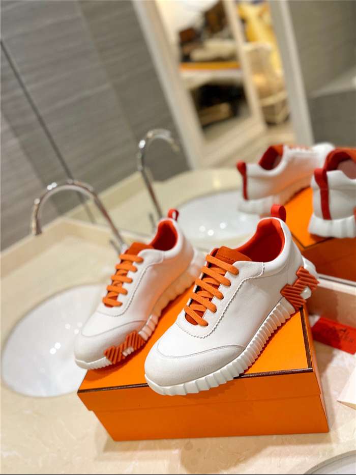 HERMES BOUNCING SNEAKER ORANGE