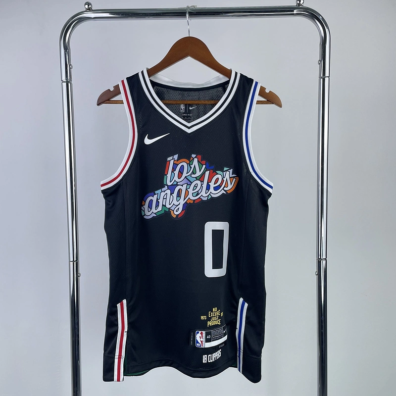 2023 NBA LA Clippers (0 WESTBROOK) Basketball Jersey