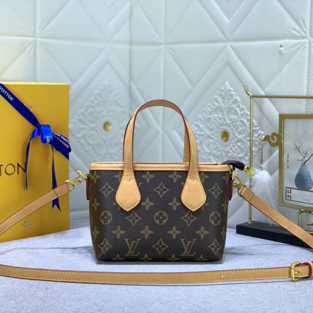 Louis Vuitton Neverfull BB Monogram Brown 24Cm