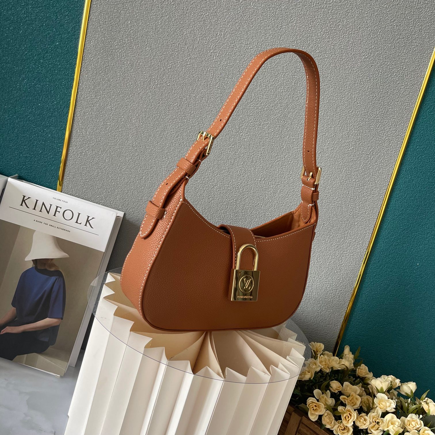 Louis Vuitton Low Key Shoulder Bag Brown 25Cm M24885