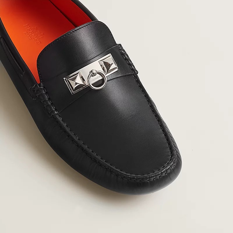 HERMES IRVING LOAFER NOIR