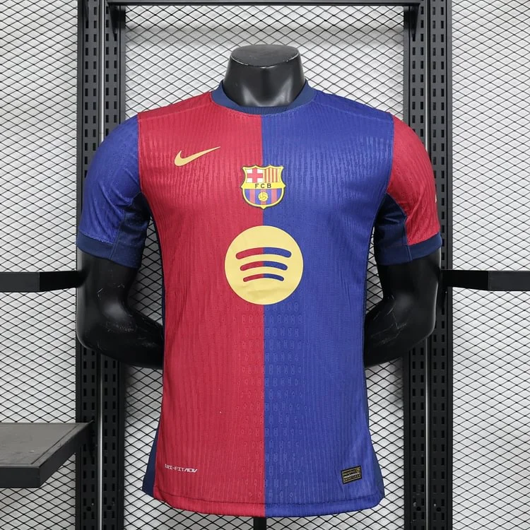 2024-25 Barcelona home player version Football jersey