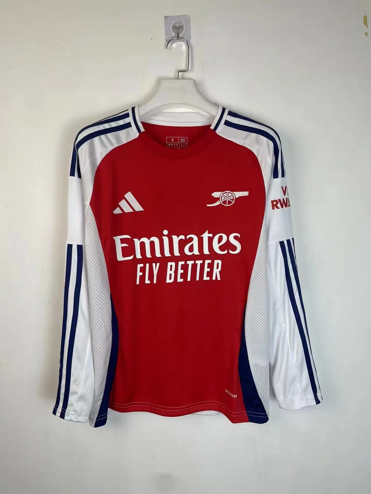 2024-25 Arsenal Long Sleeve Home football jersey