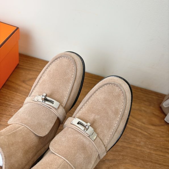 Hermes Kelsy Ankle Boot Beige Camel