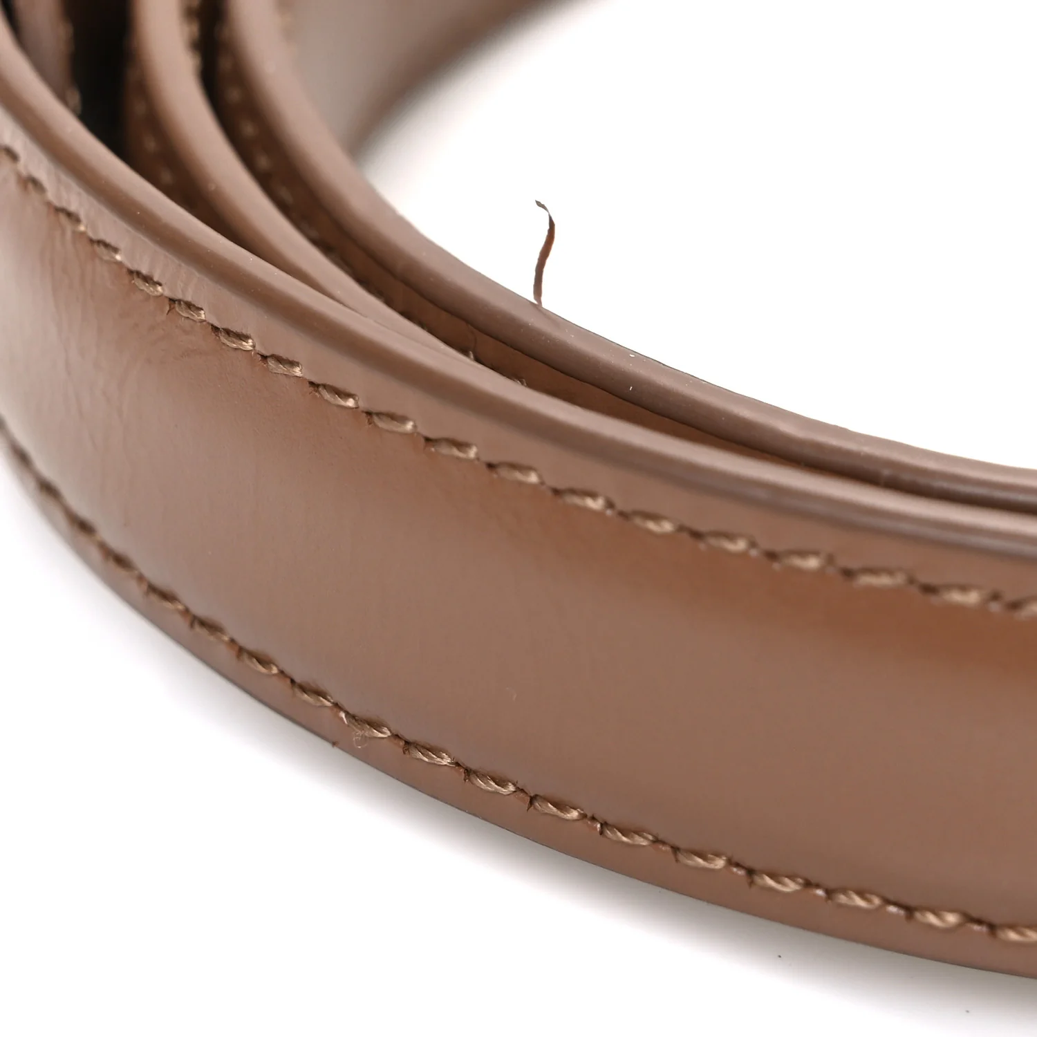 Box Calfskin Small 18mm Triomphe Belt 80 32 Brown