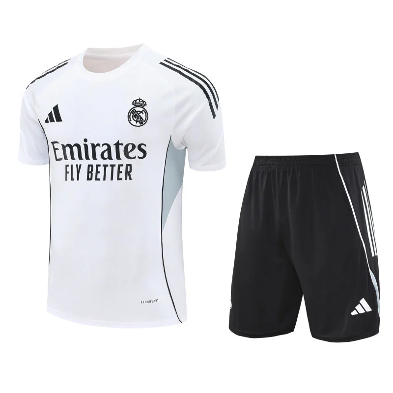 2025-26 Real Madrid Short Sleeve Training Wear
