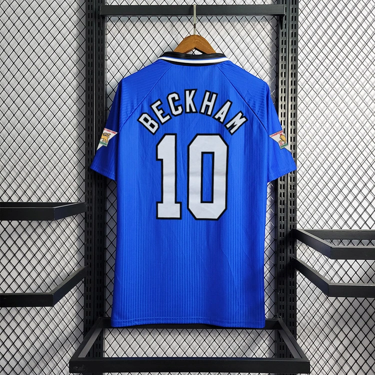 Retro 1996-97 Manchester United away CANTONA BECKHAM GIGGS KEANE Football jersey retro