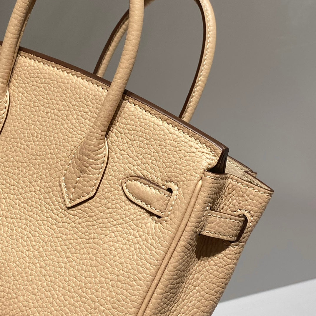 Hermes Birkin 20Cm Trench Togo Leather Gold Hardware