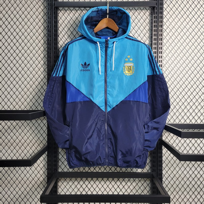 2023/2024 Argentina Windbreaker Blue Jersey