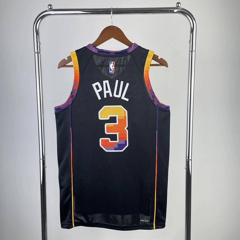 2023 NBA Phoenix Suns 3 PAUL Basketball Jersey