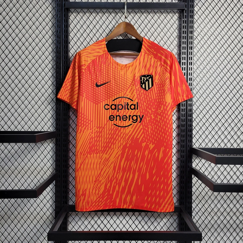 2022-23 Atletico Madrid Training Server Orange Football jersey