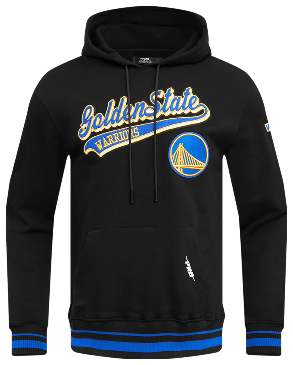 Pro Standard WARRIORS SCRIPT TAIL RIB FLC PO HOODIE