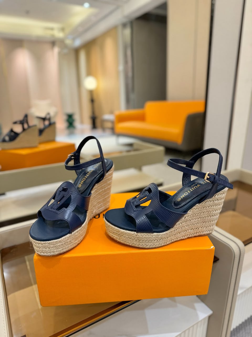 Louis Vuitton Isola Wedge Espadrille