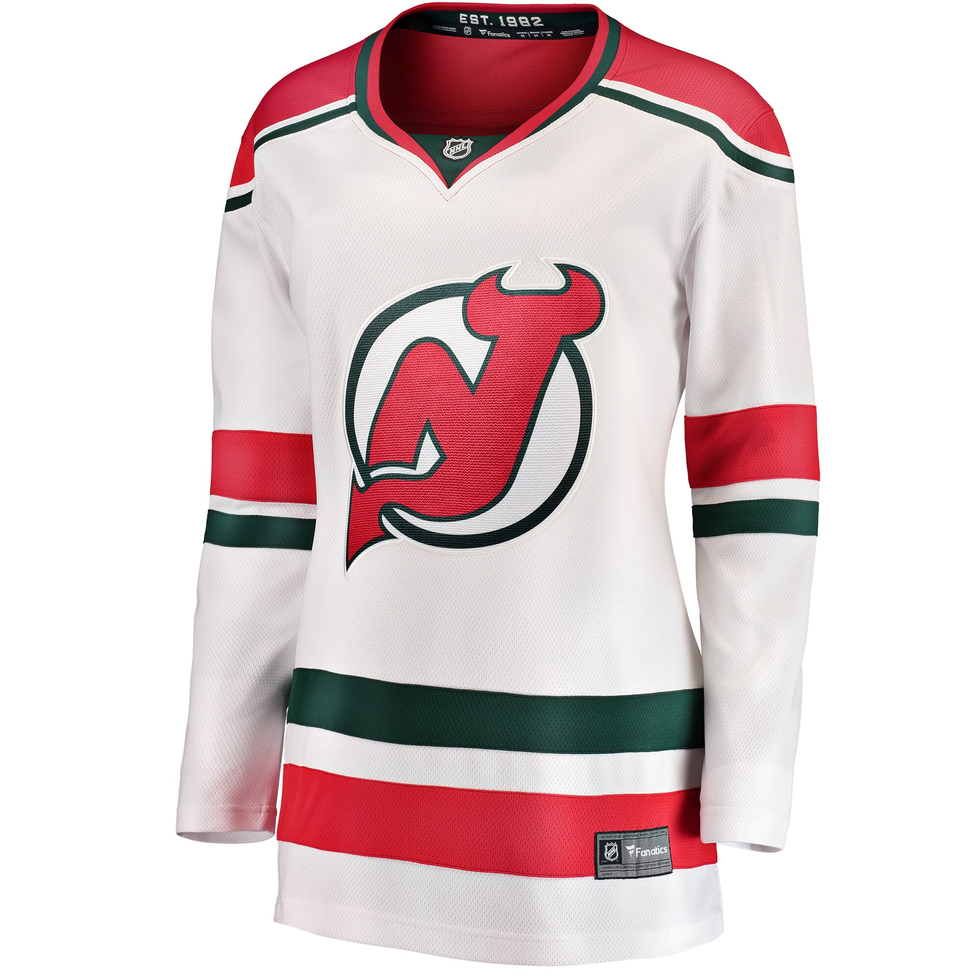 New Jersey Devils Fanatics Women’s Alternate Breakaway Jersey – White