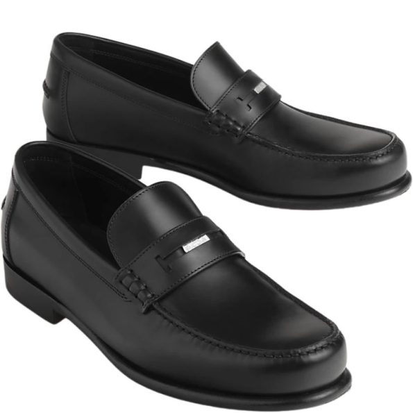 HERMES KRISTIAN LOAFER BLACK FOR MEN