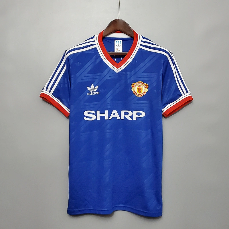 Retro 1986-88 Manchester United third away Football jersey retro