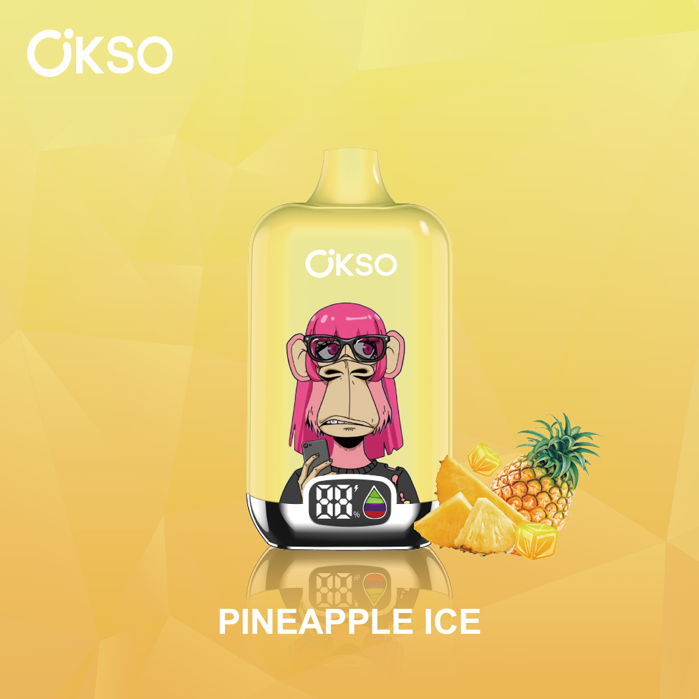 OKSO Digital box 12000 12K Puffs Rechargeable LED Display Disposable Vape