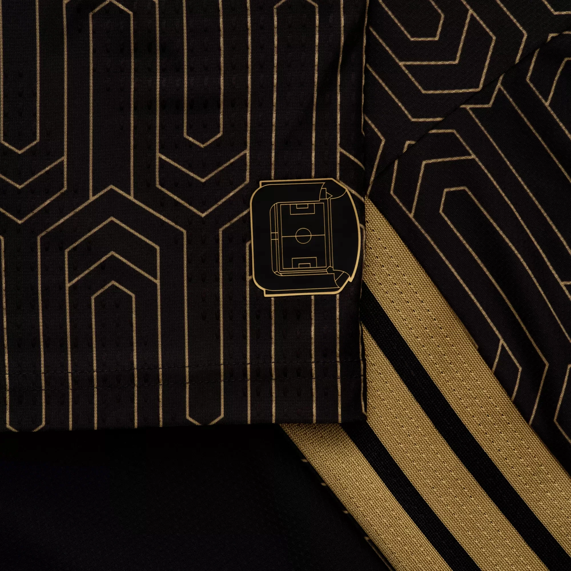 adidas Men's Son Heung-min LAFC Authentic Match Home Jersey 26/27 (Black/Gold)