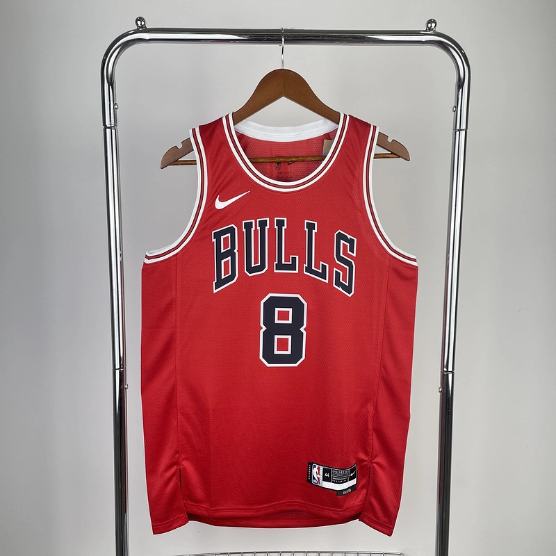 2023 NBA Chicago Bulls (8 LAVINE) Basketball Jersey