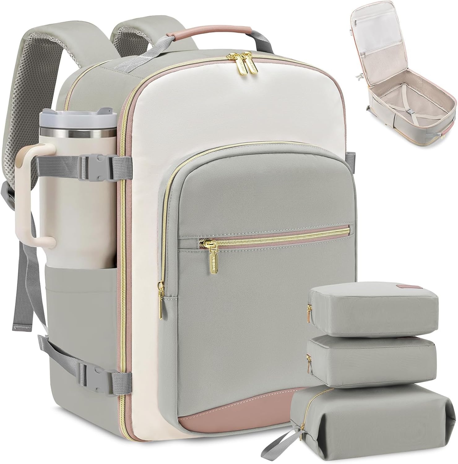 40L Travel Backpack for Women & Men