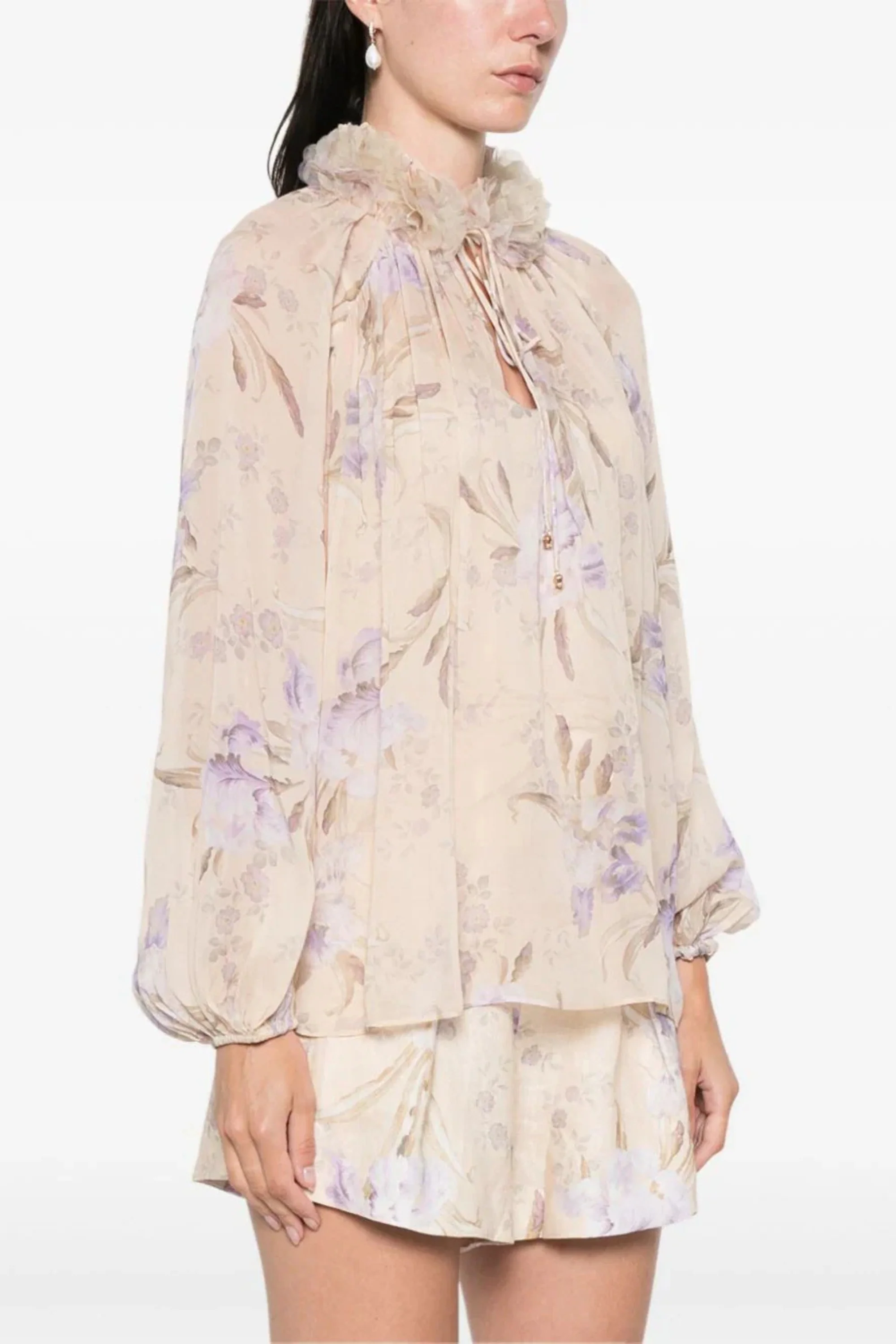 Victorian Floral Printed Co-ord Set