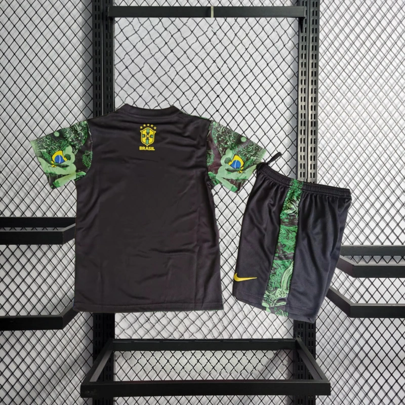 2025-26 Brazil Special Edition kids Football jersey