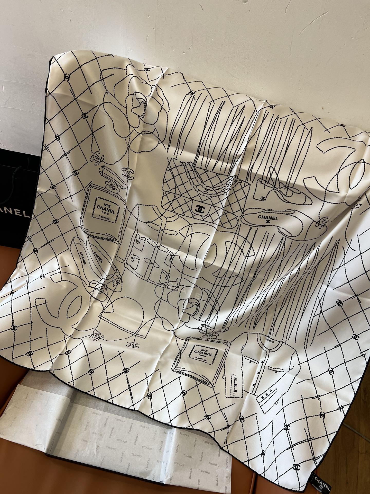 chanel scarf