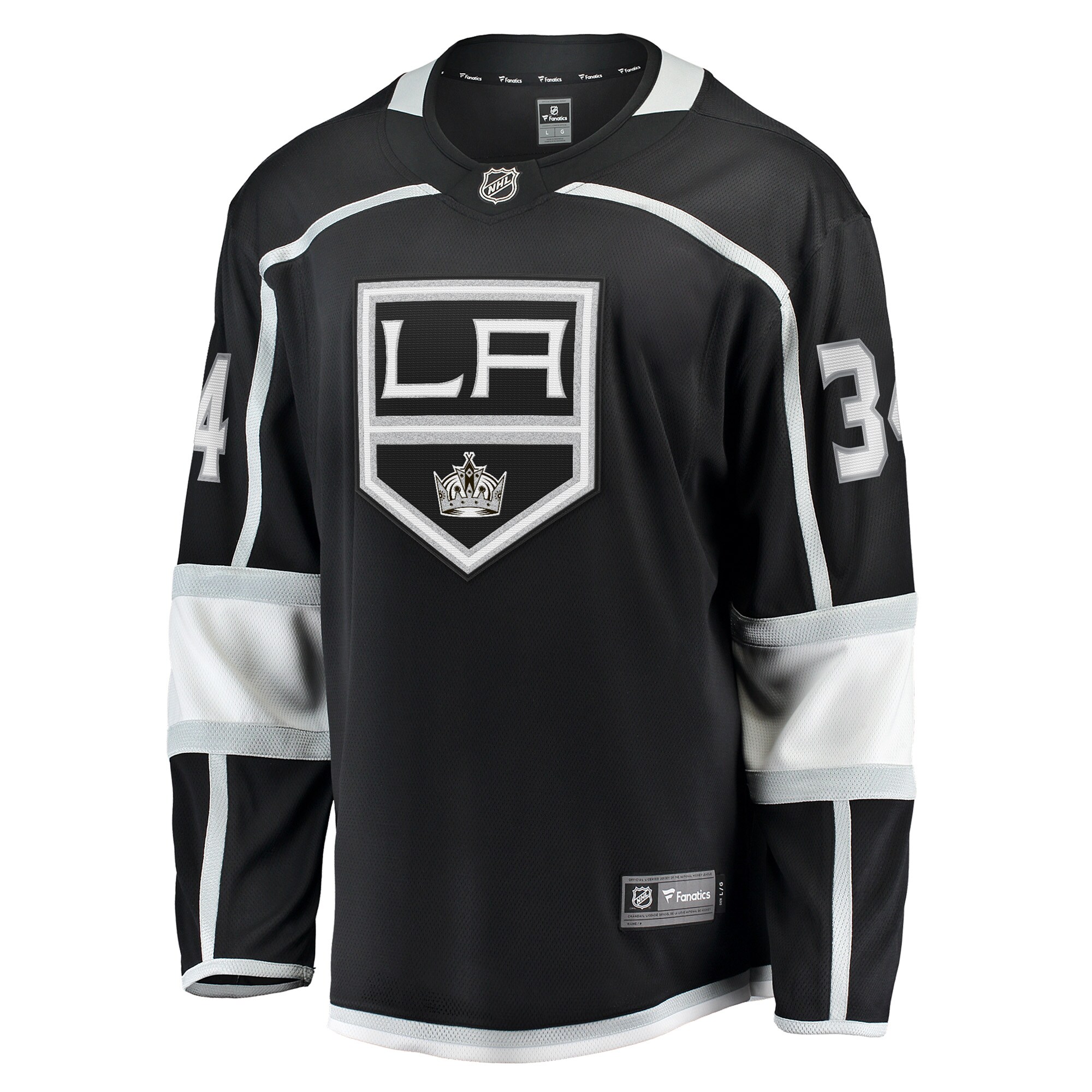 Arthur Kaliyev Los Angeles Kings Fanatics Home Breakaway Player Jersey – Black