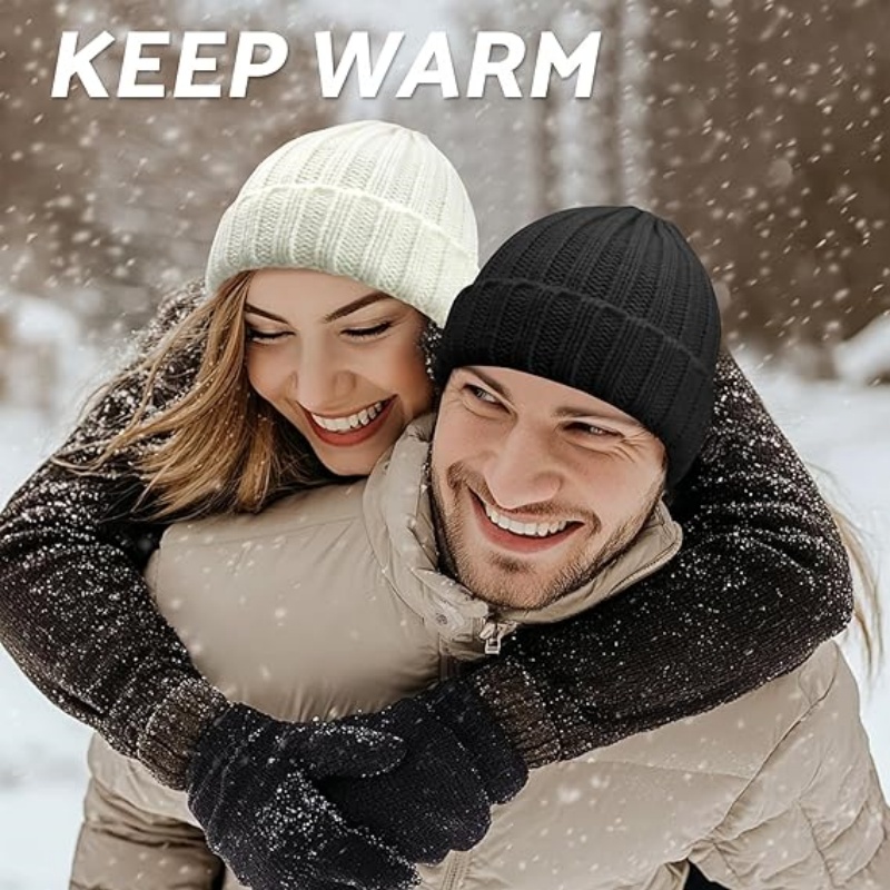 Women Winter Warm Knit Beanie Hat