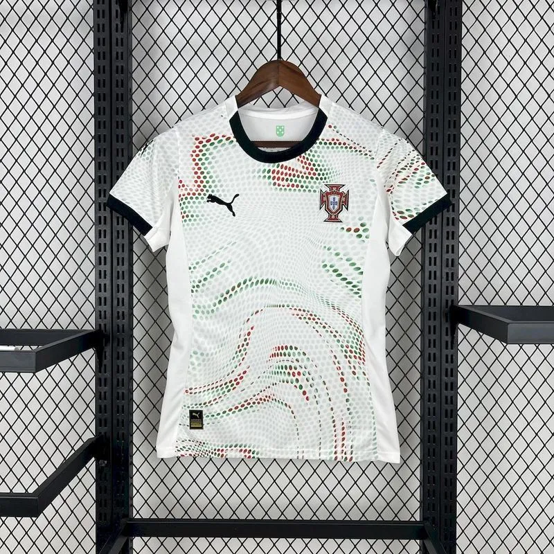 Women's 2025-26 Portugal Away Football jersey
