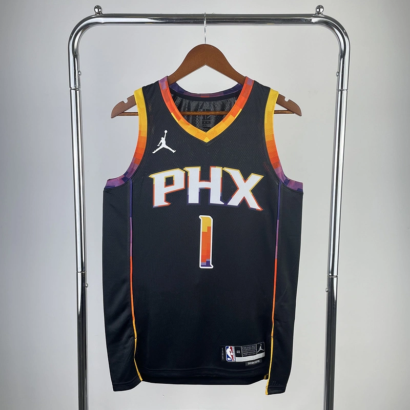 2023 NBA Phoenix Suns 1 BOOKER Basketball Jersey