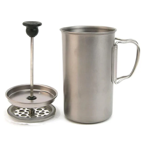Titanium French Press by Snow Peak