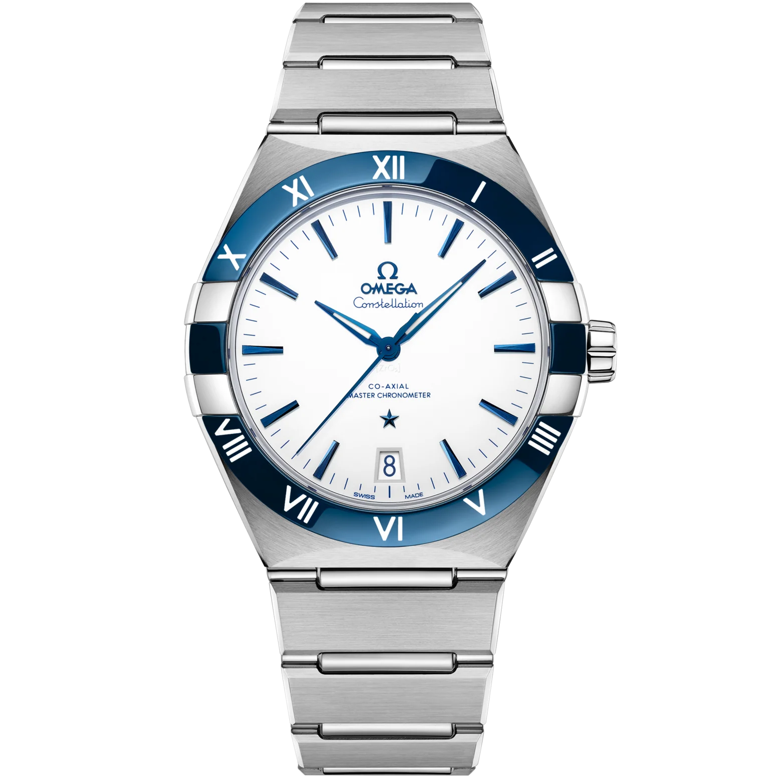 Omega Constellation Gents' Selection 41mm White Dial Stainless Steel Bracelet 131.30.41.21.04.001